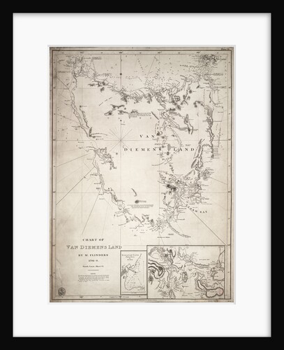 Chart of Van Diemens Land,  sheet VI by Matthew Flinders