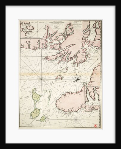 Part of south coast of Newfoundland including Fortune Bay by James Cook