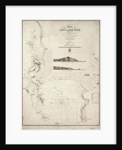 Map of the Cape of Good Hope by J. & C. Walker