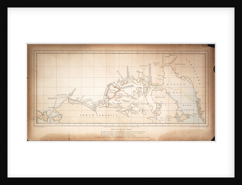 Chart of the North West Passage by S. Gurney Cresswell; Day & Son