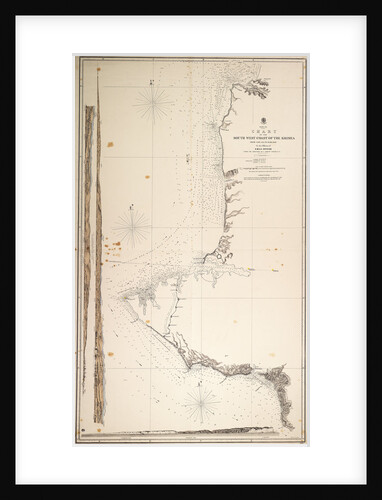 Black Sea, chart of the South-West Coast of the Krimea from Cape Aia to Alma Bay. By the officers of H.M.S.V. Spitfire. by Malby & Sons