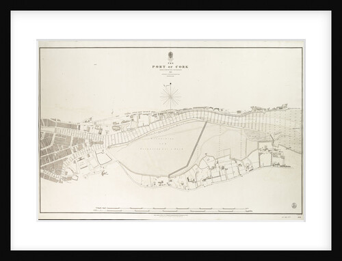 Ireland south coast, the port of Cork surveyed by Commander James Wolfe & Lieutenant W.H.Church R.N.,1843 by Commander James Wolfe