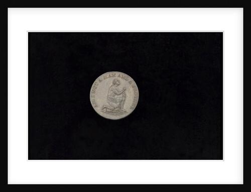 Anti-slavery halfpenny by unknown