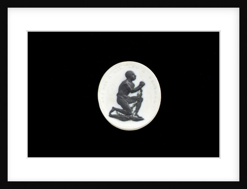Slave Emancipation Society medallion by William Hackwood