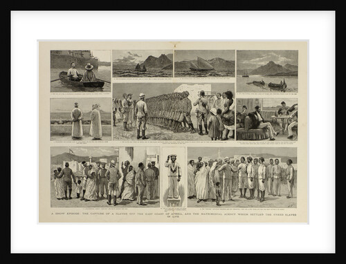 A dhow episode: the capture of a slaver off the east coast of Africa, and the matrimonial agency which settled the freed slaves in life by J. N.