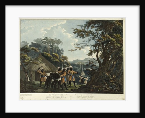 An African is enslaved and separated from his family by Catherine Prestell