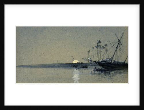 Shipping Slaves, West Coast of Africa by John Robert Mather