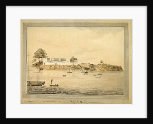 View of Bance Island, Sierra Leone, Africa by Joseph Corry