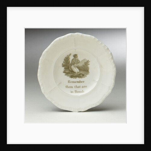 Abolitionist plate by unknown