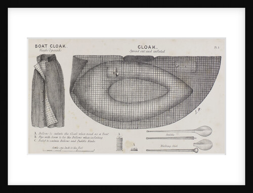 Halkett's boat-cloak or cloak-boat by Unknown