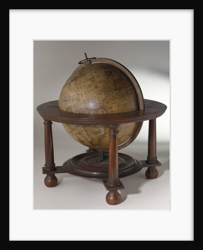 Sphere and stand by Jodocus Hondius