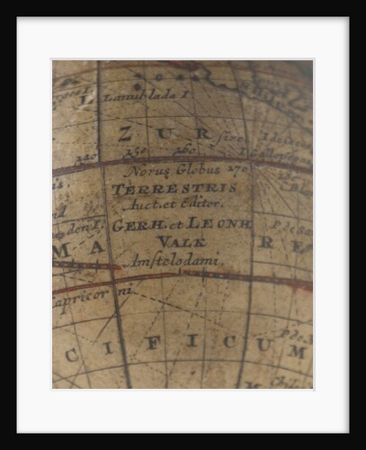 Inscription in South Pacific Ocean by Gerard Valk
