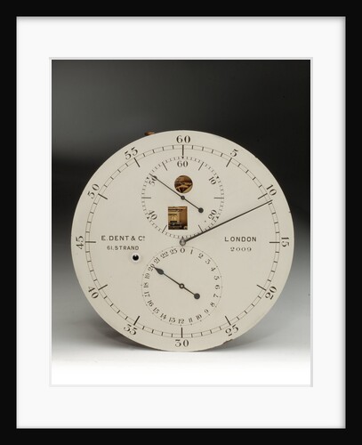 Astronomical regulators, face by E. E. Dent & Co.
