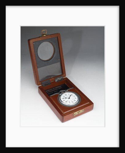 Deck watch in case by Hamilton Watch Co.