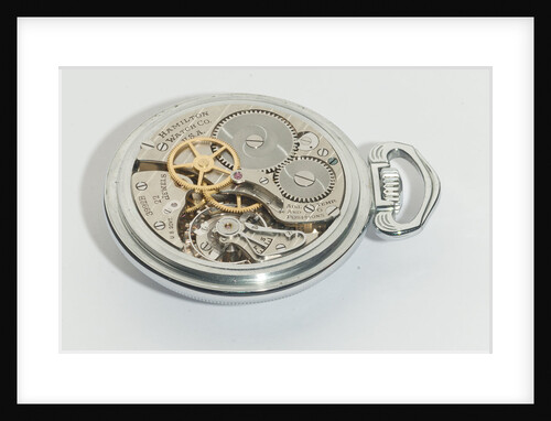 Deck watch, movement by Hamilton Watch Co.