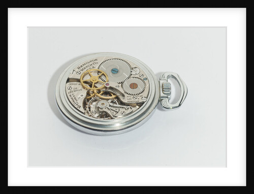 Deck watch, movement by Hamilton Watch Co.