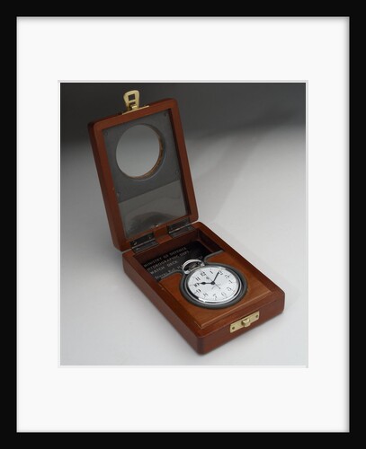 Deck watch in case by Hamilton Watch Co.