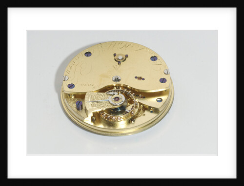 Deck watch, movement by Leonard Hall