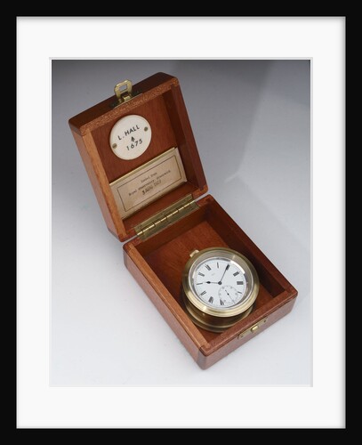 Deck watch in case by Leonard Hall