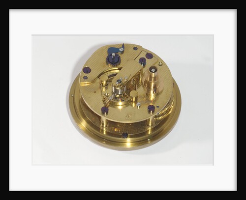 Marine chronometer, movement, by Victor Kullberg
