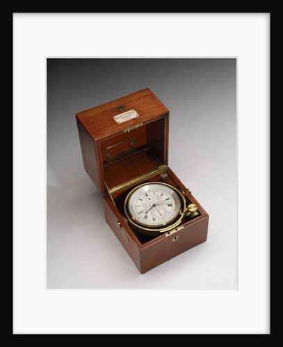 Marine chronometer in case by Victor Kullberg