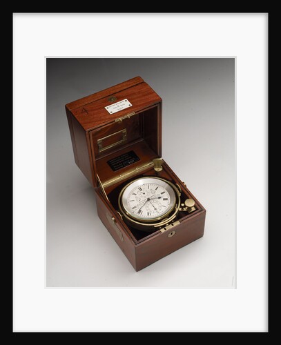Marine chronometer in case by Victor Kullberg