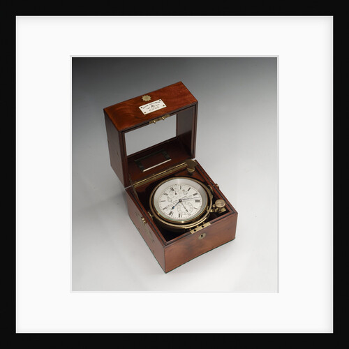 Marine chronometer in case by Victor Kullberg