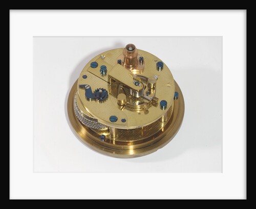 Marine chronometer, movement by Victor Kullberg
