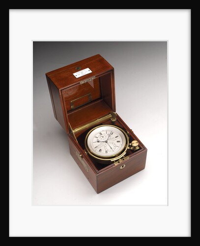 Marine chronometer in case by Victor Kullberg