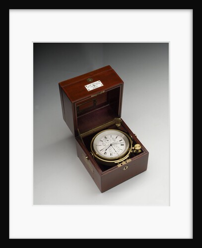 Marine chronometer in case by Victor Kullberg