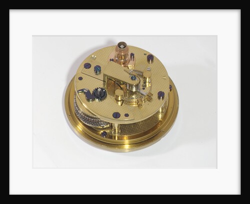 Marine chronometer, movement by Victor Kullberg
