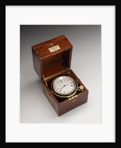 Marine chronometer in case by Victor Kullberg