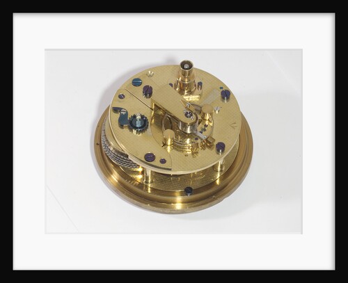 Marine chronometer, movement by Victor Kullberg