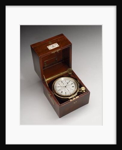 Marine chronometer in case by Victor Kullberg