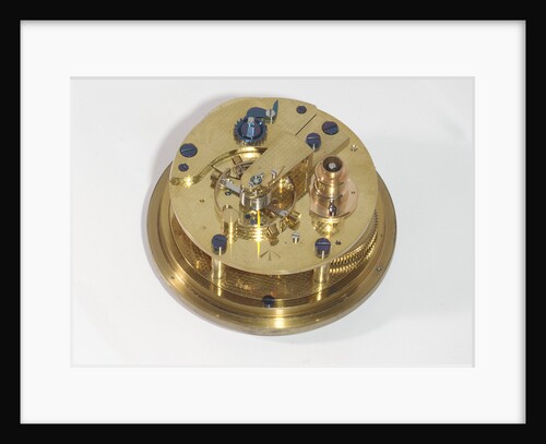 Marine chronometer, movement by Victor Kullberg