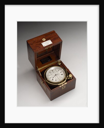 Marine chronometer in case by Victor Kullberg