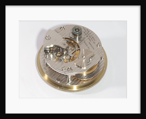 Marine chronometer, movement by Hamilton Watch Co.
