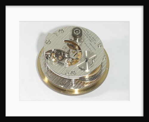 Marine chronometer, movement by Hamilton Watch Co.