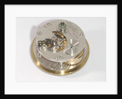 Marine chronometer, movement by Hamilton Watch Co.