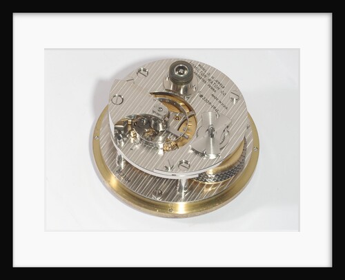 Marine chronometer, movement by Hamilton Watch Co.