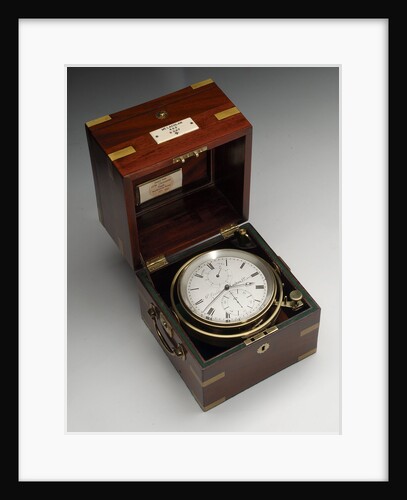 Marine chronometer in case by McLachlan