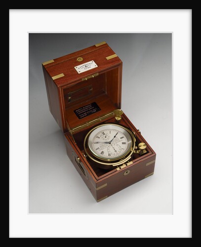 Marine chronometer in case by Johannsen