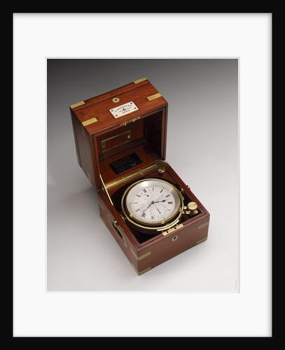 Marine chronometer in case by Johannsen