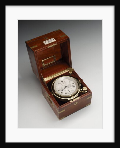 Marine chronometer in case by Johannsen