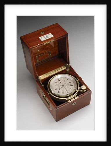Marine chronometer in case by Victor Kullberg