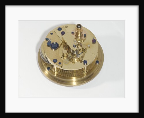 Marine chronometer, movement by Victor Kullberg