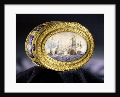City of London Freedom box presented to Vice-Admiral Charles Thompson (1740?-1799) for his services as second-in-command at the Battle off Cape St Vincent 14 February 1797 by James Morisset