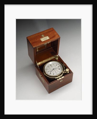 Marine chronometer in case by Victor Kullberg
