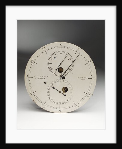 Astronomical regulators, face by Edward Edward John Dent & Co.