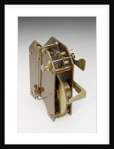 Astronomical regulator, movement back by Edward Edward John Dent & Co.